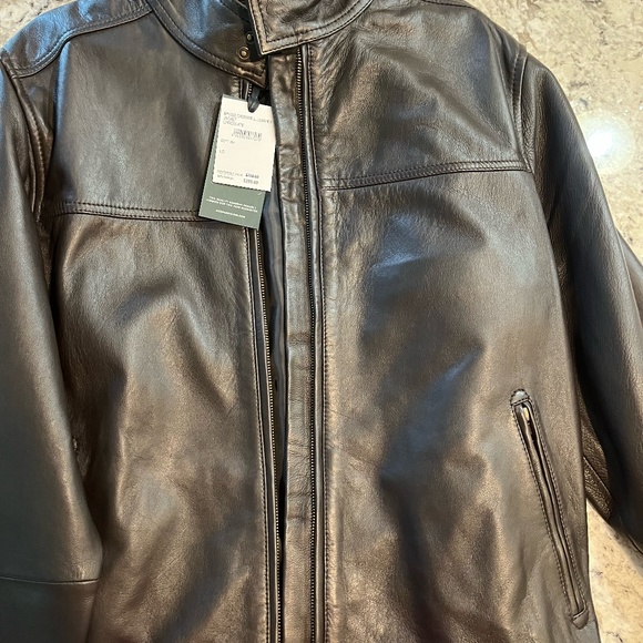 Mens Cromwell Leather Jacket